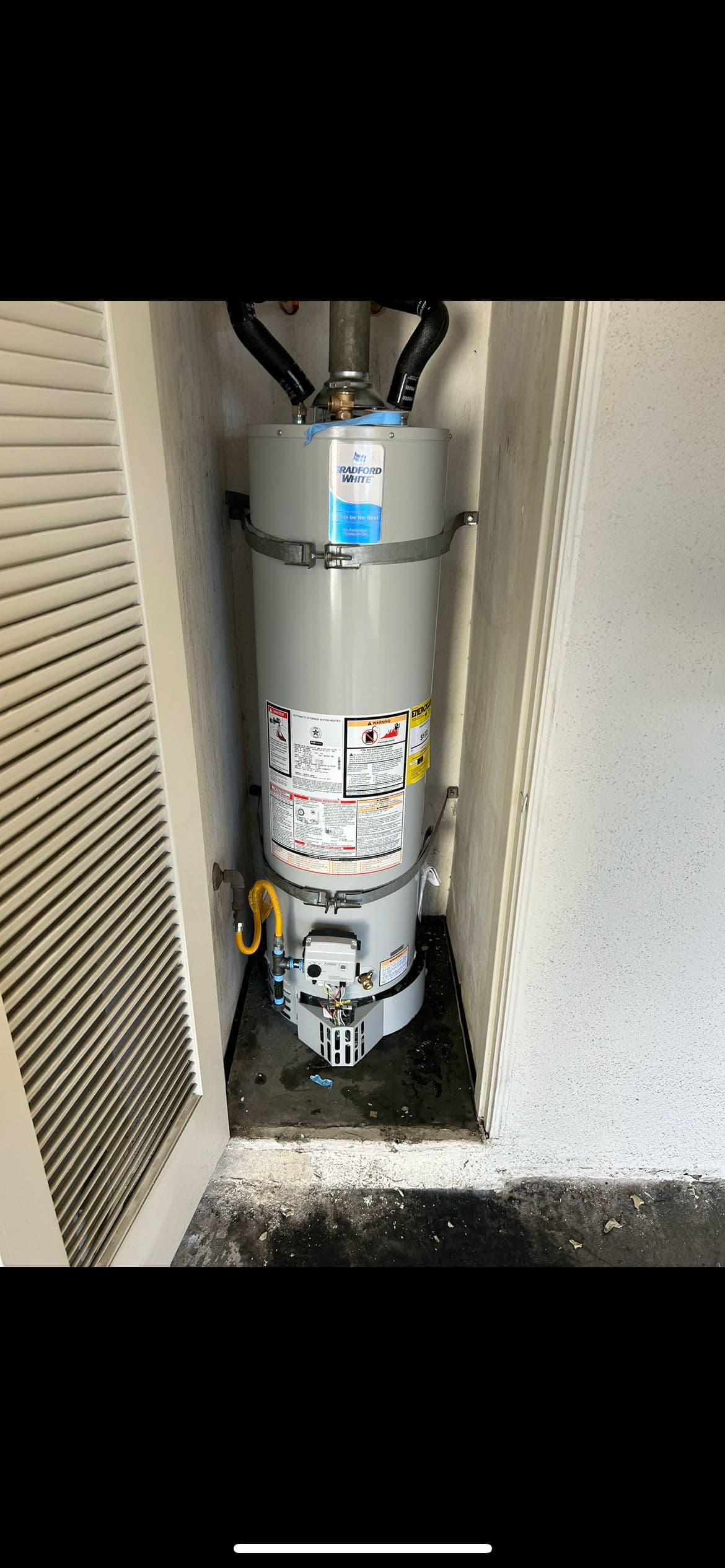 New Bradford White Water Heater Installation Gets Hot Water Flowing Again