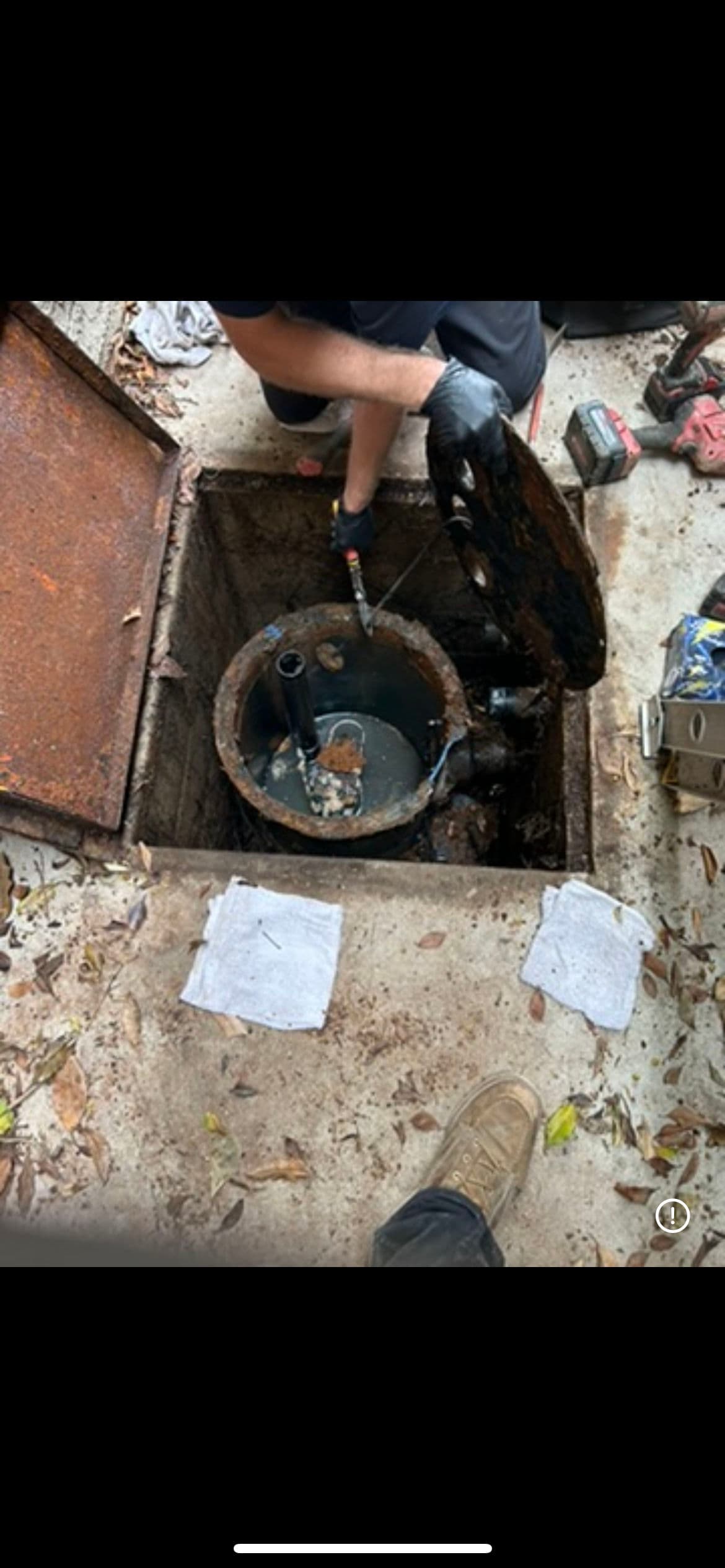 Gallery photos for Old Pump and Basin Replaced With a Full Upgrade: Image #1