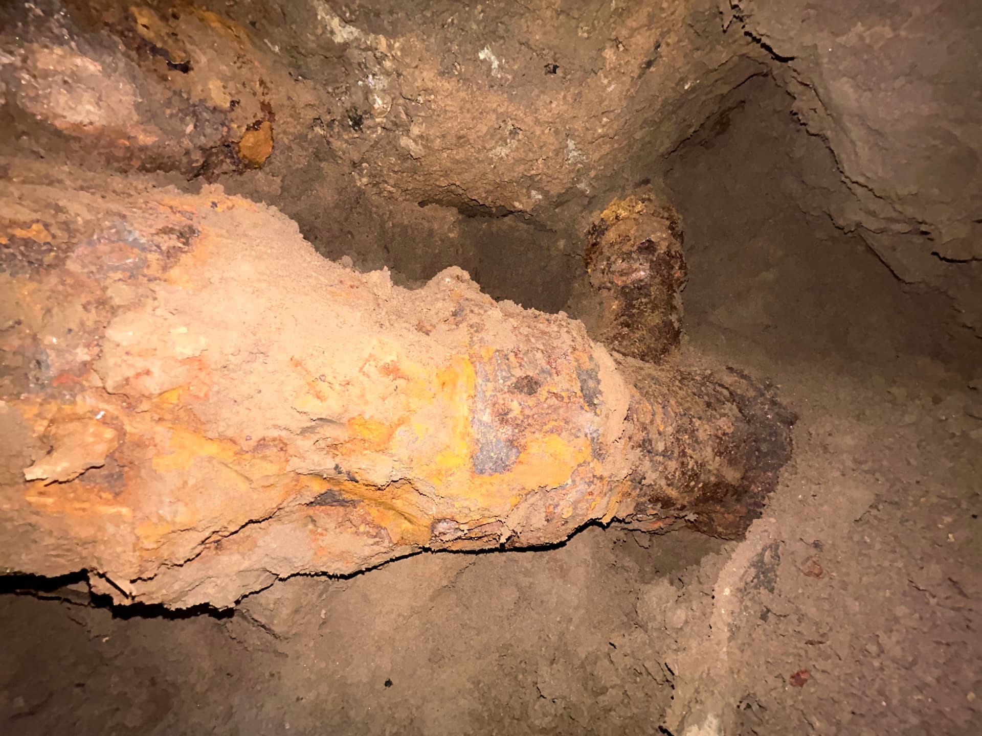 What Severely Deteriorated Drain Pipes Actually Look Like Underground image