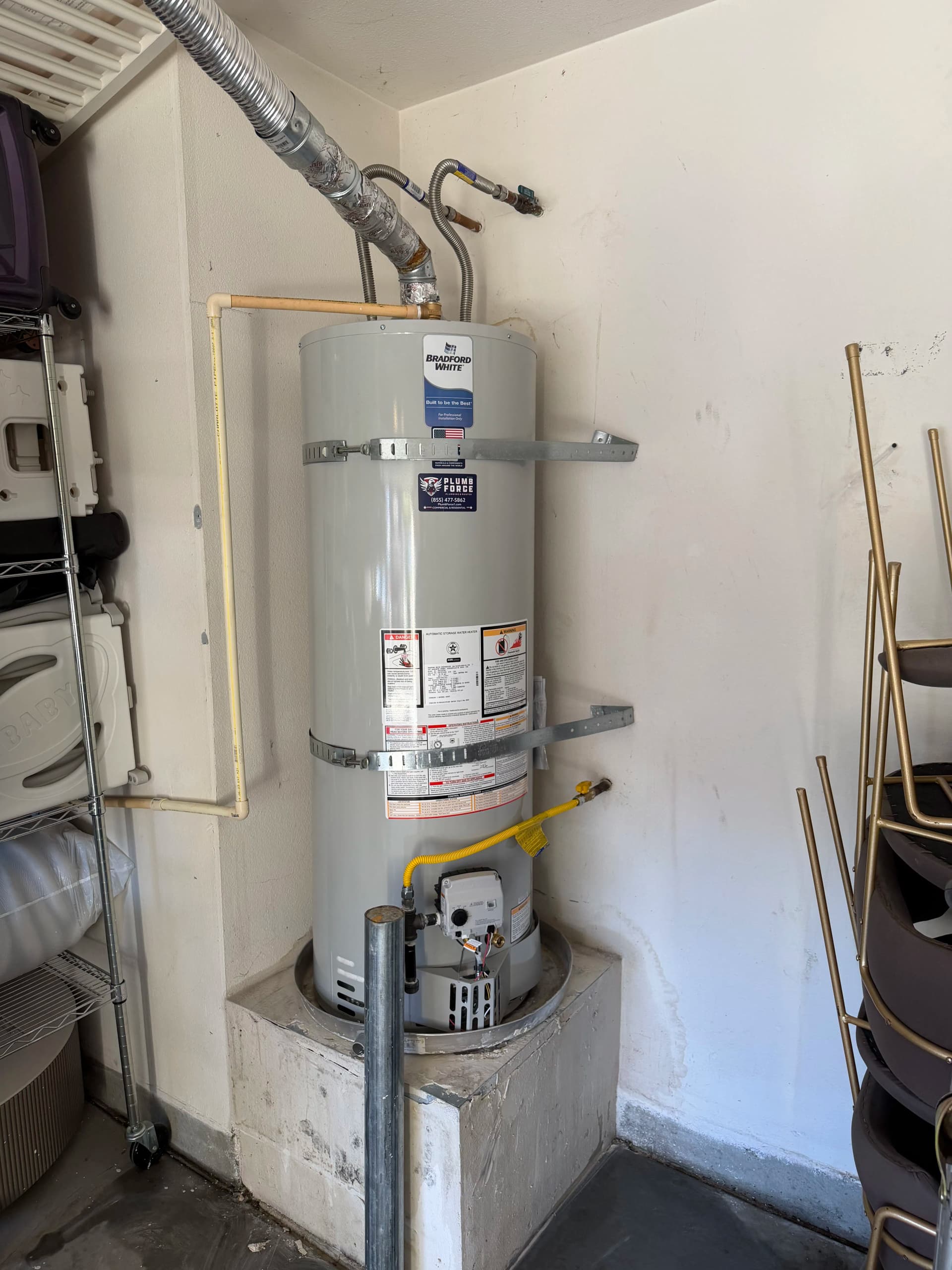 Emergency Water Heater Replacement in Chino image
