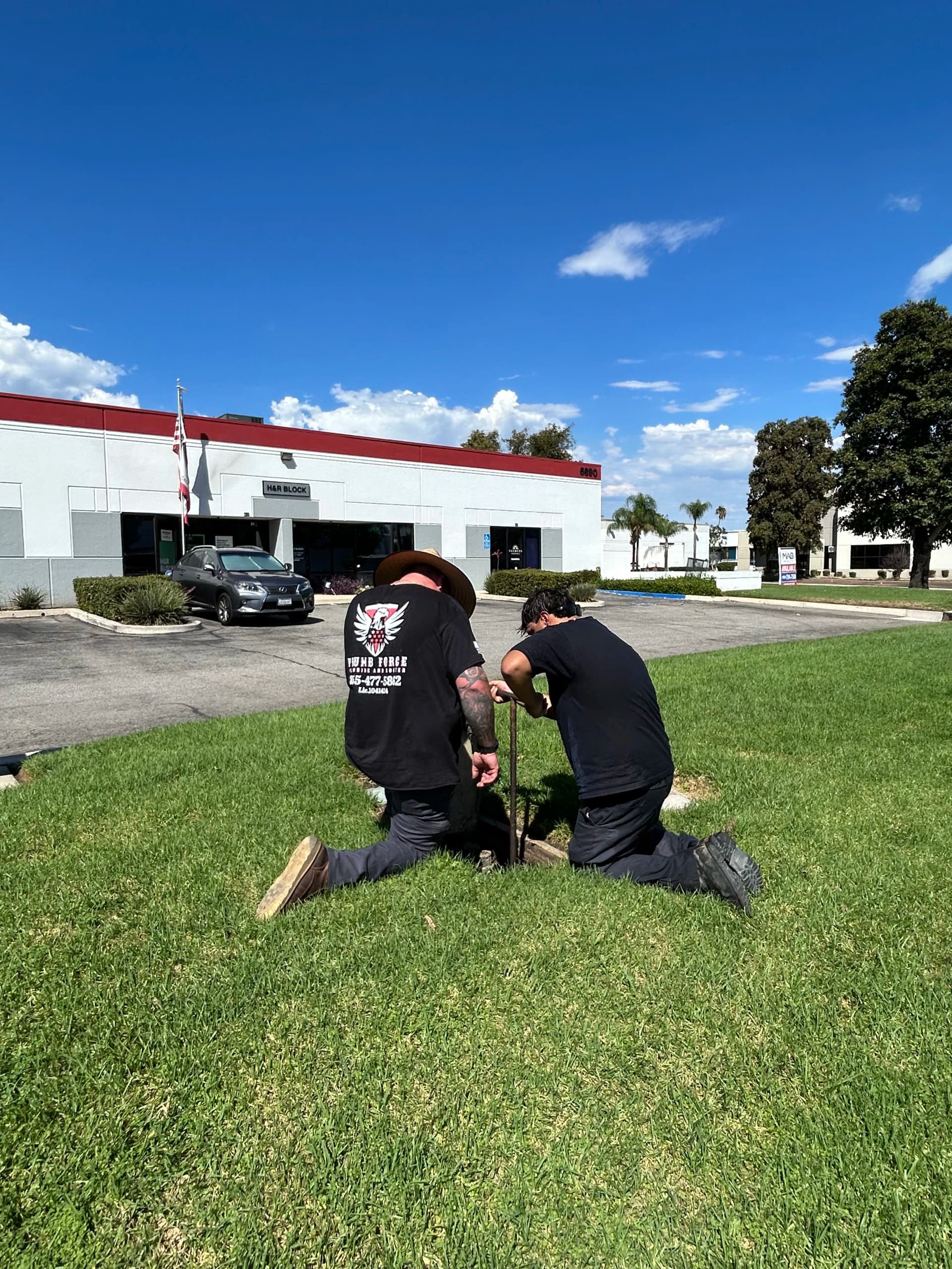 Gallery photos for Stolen PRV Left This Commercial Property Without Water: Image #2